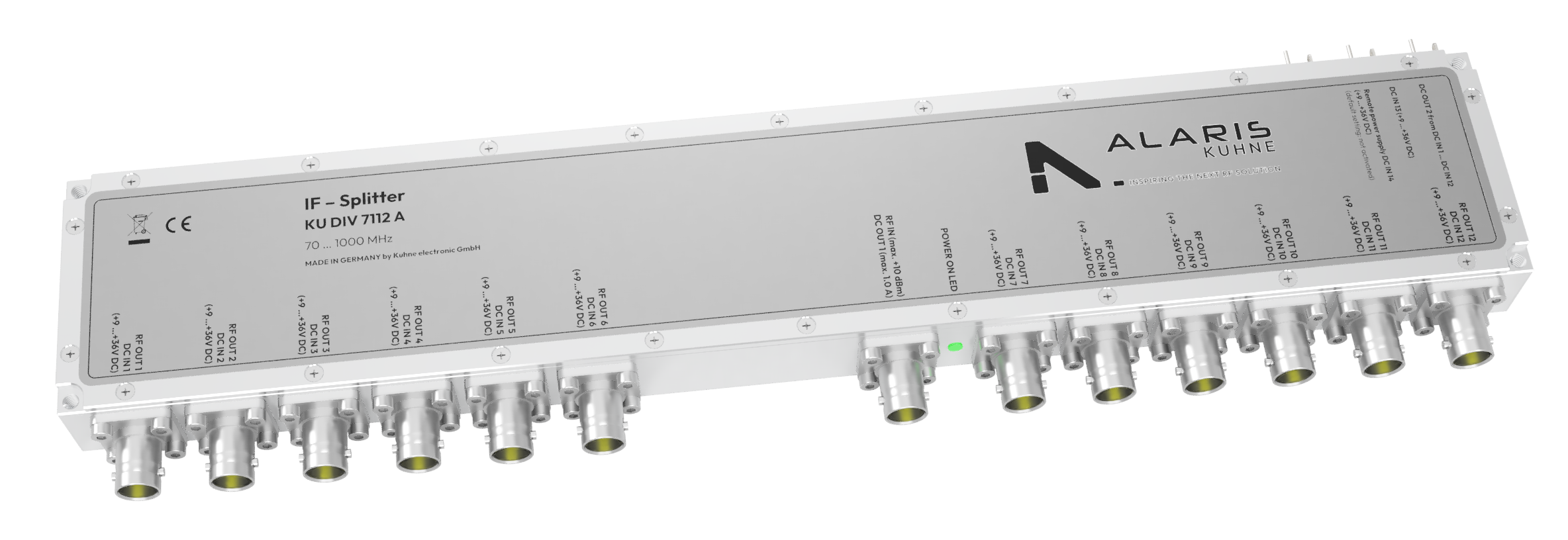 KU DIV 7112 A / B有源功率分配器Kuhne KU DIV 7112 A / B有源功率分配器Kuhne