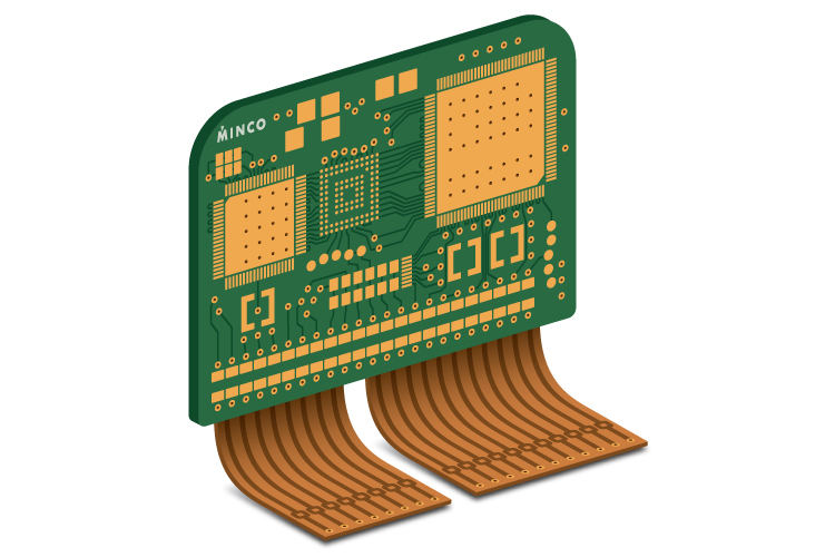 Minco剛柔結合板RIGID FLEX PCB Minco剛柔結合板RIGID FLEX PCB